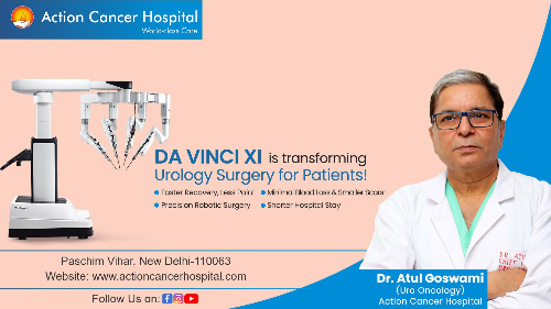 How the Da Vinci Xi Robot is Transforming Urology Surgery | Action Cancer Hospital